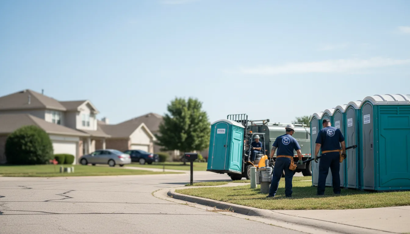 Porta Potty Rental in Victoria, KS near me